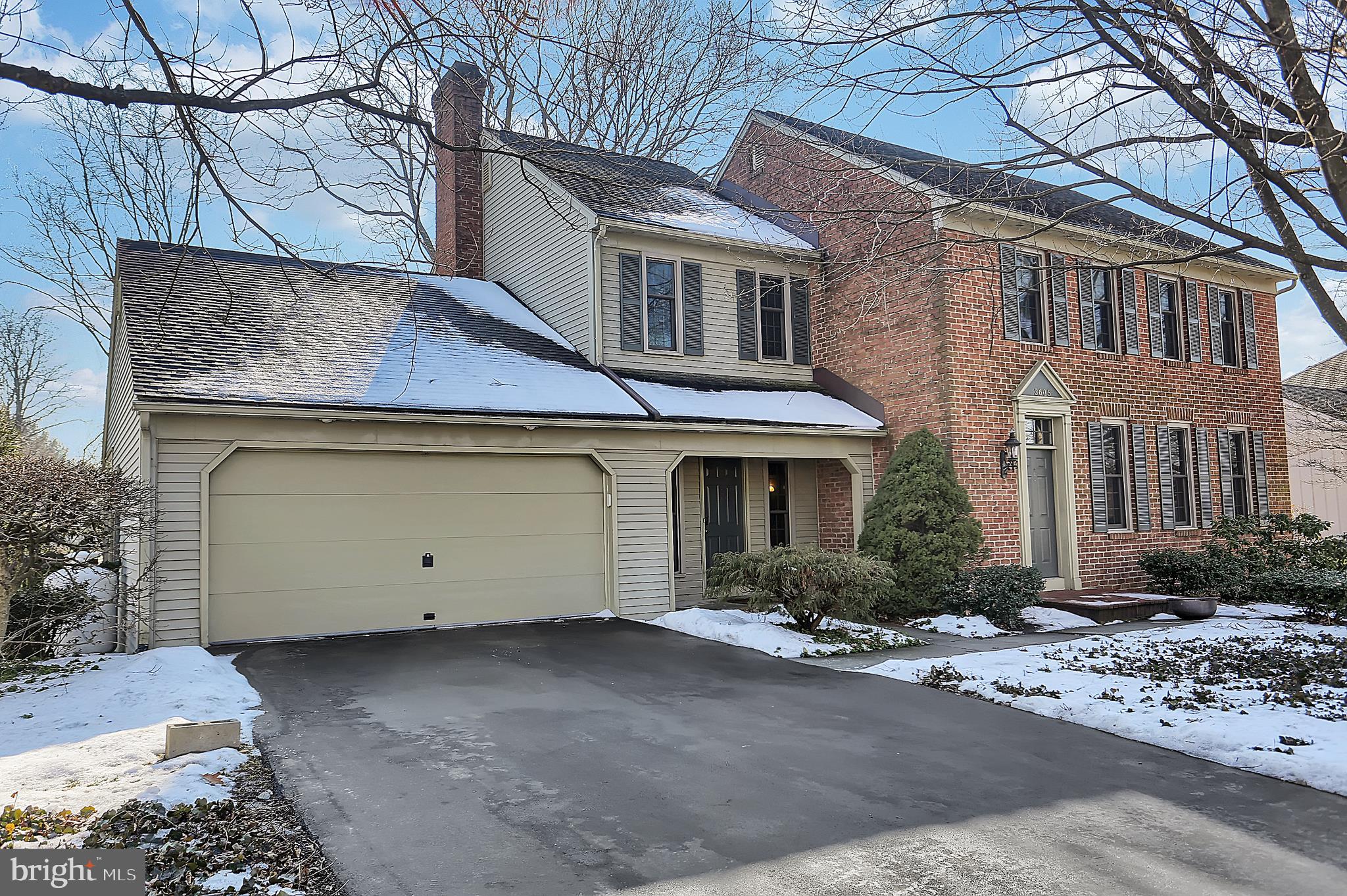 This home is just what you've been looking for! 2 entries, one into the formal foyer and one into a mudroom that flows into the large family room with fireplace.  Once inside you will find a formal living room and dining room ample for any size family. Upstairs are 4 bedrooms, a shared bath, and the master suite with a dressing area that includes closets for shoes and lots of clothing.  The shared bath is inviting with it's barbershop theme complete with mural and barbor pole!  Back downstairs you will find a solarium with walls of windows that lead to the large 24 x 15 deck with built-in benches that looks out over the yard that is private with woods behind and plantings around it. The home has laundry hookups available on the first floor in mudroom and in the basement. Additionally, the finished walkout basement leads to a brick patio.  The basement also includes an a workshop with built-in storage shelves.  A pre-listing inspection has been done.  The report is in the kitchen.  Please review but leave on the premises.  Home warranty included with acceptable offer.