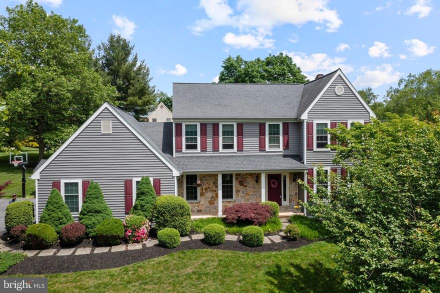 We are pleased to present this immaculate 4 Bedroom 2.5 Bath home in the sought-after community of Cedar Mill.  Boasting over 3,400 sq ft of finished living space, this home has been impeccably maintained and updated by the current owners.  Extensive upgrades and updates throughout that include: all New Siding ('21), New HVAC ('22), New Flooring in various spaces ('24), New Roof ('16) and the list goes on!  Enter through the covered front porch and you immediately see the upgrades throughout the open floor plan. Gleaming hardwood floors throughout the entire home.  The center foyer is flanked by a Professional Office with custom built-in shelves and a formal Dining Room.  Custom wainscot throughout the main floor leads to the expansive Kitchen which is open to the Family Room and rear extension Living Area.  Coffered ceilings accentuate this warm and inviting space and overlooks the custom rear patio and private rear yard.  Cozy Family Room features a gas-fireplace and overlooks the Kitchen.  The main level is finished with an updated Mudroom/Laundry as well as an updated Powder Room.  2nd floor features a gorgeous Primary Suite with multiple closets and a fully updated spa-like Bath!  3 additional spacious guest bedrooms share an updated Center Hall bath.  The finished walkout lower level provides even more space for whatever suits and has a fantastic stage for the kids to perform!  Located less than 1/2 mile  to downtown Kennett Square borough's shops, restaurants and attractions, award-winning KCSD schools, minutes to all major routes, this incredible home must be seen to be appreciated!
