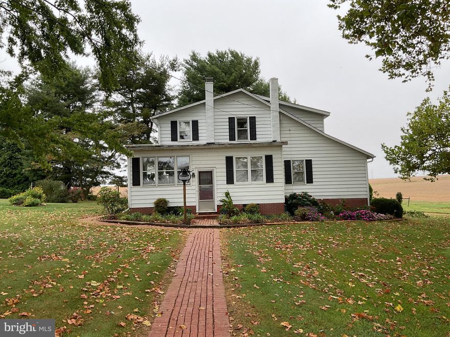This property is going to onsite auction 12/5/2024 at 2:00 PM and is being sold with reserve. LISTED PRICE IS ONLY A SUGGESTED OPENING BID, AND IS NOT INDICATIVE OF THE  FINAL SALES PRICE WHICH WILL BE BY SELLER CONFIRMATION DAY OF AUCTION.  Terms: Down payment of $150,000.00 required day of auction. Settlement on or before January 31, 2025. Transfer taxes to be paid by buyer. Real Estate taxes shall be prorated.
92.7 +/- Chester Co. crop/beef/dairy farm with 13.1 +/- bonus acres for a total of 105.8 +/- With the bonus PECO acreage the farm has approx. 79 tillable, 20 pasture and 5 wooded. Additionally, the farm has a 2400 Sq Ft 4-bedroom 2 bath farmhouse w/ sunroom, kitchen, family, living & dining rooms & full bath on 1st floor. Second floor with primary bedroom, 3 additional bedrooms and full bath. House has full basement w/ oil hot air heat, well and onsite septic. Farm also has 45' x 72' Morton equipment shed, large bank barn w/ additions and former dairy feeding & loafing areas. Farm is enrolled in Clean & Green and is preserved by Chester Co. Ag. Preservation.