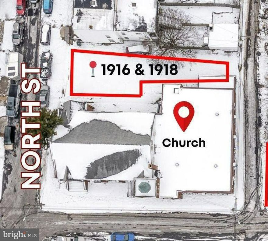 Vacant lot for sale! This opportunity offers not one but four adjacent lots that can be purchased together This lot is also being sold with the church behind it as a packaged deal. 

Church address is 1920 North St.