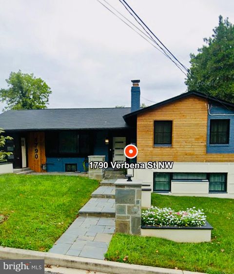 1790 VERBENA STREET NW WASHINGTON DC 20012