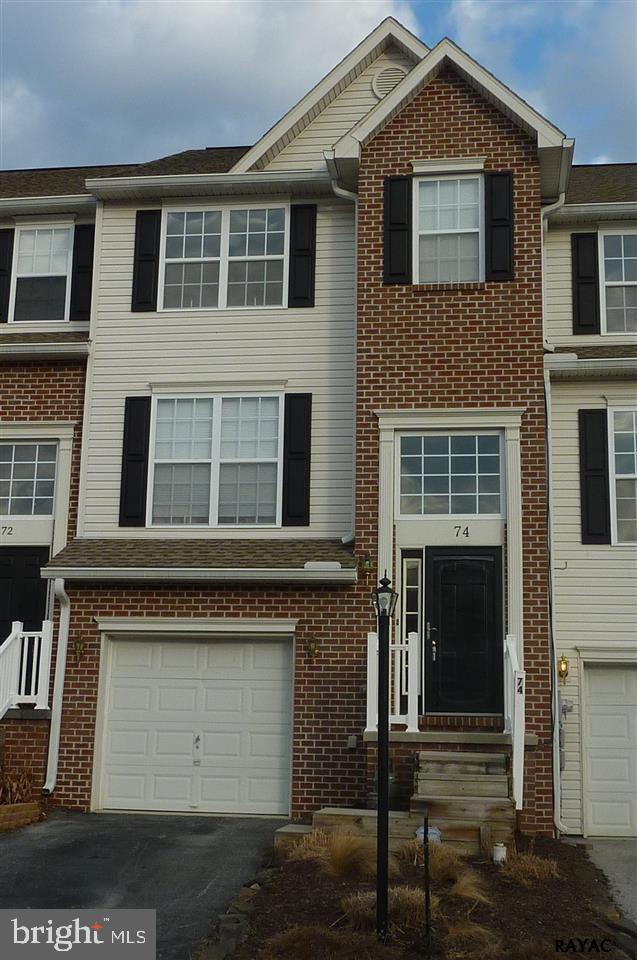 Recently appraised for $161,000. Immaculate 3 BR, 2 full/2 half bath with garage. Finished family room/media room on lower level. New carpet & fresh paint. Master suite with soaking tub. Lots of storage space. Large deck off of dining room. Natural gas & central air conditioning. Move-in ready.