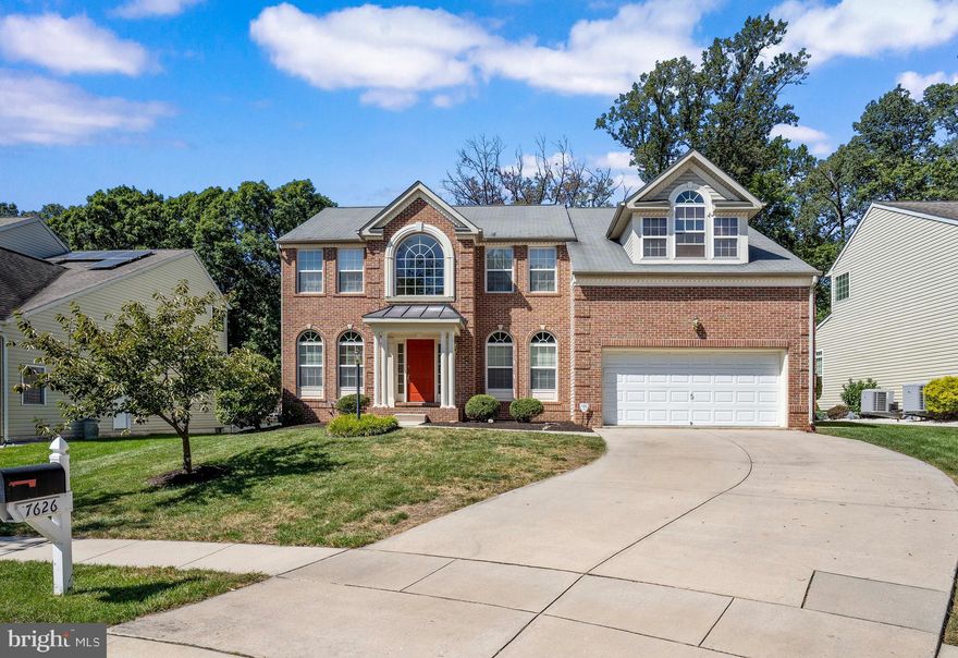 Welcome, Home To 7626 Cedar Pond Lane Right In The Neighborhood Of Cedar Farms Just Minutes From White Marsh Mall, Shops & Restaurants. Upon Entrance, You'll Be Greeted By A Beautiful Light Filled Foyer Leading You Into Either The Formal Living Room With Hardwood Floors & French Doors Or The Formal Dining Room With Custom Light Fixture. As You Continue, You'll Immediately Notice The High Ceiling Family Room With Gas Fireplace, Large Windows With Views To The Woods, Wall To Wall Carpet & Openness To The  Kitchen & Sunroom. This Gourmet Kitchen Offers tons Of Cabinet Space, A Kitchen Island, A Breakfast Bar With A Granite Counter Top Throughout, Stainless Steel Appliances & A Separate Pantry For All Your Storing Needs. The Bumped Out Sunroom Is Perfect For Morning Coffees Included Is A Beautiful Sunroom Flooding With Natural Light, And A Large Spacious Kitchen With Tons Of Cabinet Space, A Kitchen Island, Breakfast Bar, And Stainless Steel Appliances. The Main Level Also Offers Bonus Office Space/ Potential 5th Bedroom,  Laundry Room & Access To A 2-Car Garage. With Hardwood And Carpeting Throughout This Home, You Will Immediately Feel Coziness Of A Home. On The Upper Level, We Have 4 Bedrooms Including A Master Bedroom En Suite With Not Just One But 3 Large Walk-In Closets, A Gas Fireplace,  A Jacuzzi Tub,  Stand Up Shower, Ceiling Fans, And Recessed Lighting Remote Controlled With The Touch Of A Button. The Massive Unfinished Basement Is Waiting For Your Touch With Plumbing In Place - Great For Converting It To An In-Law Suite, An Entertainment Space - The Options Are Endless.  Enjoy Family Gatherings Outside On The Patio With A Beautiful Yard And Views Of Greenery. Come See This Beautiful Home!