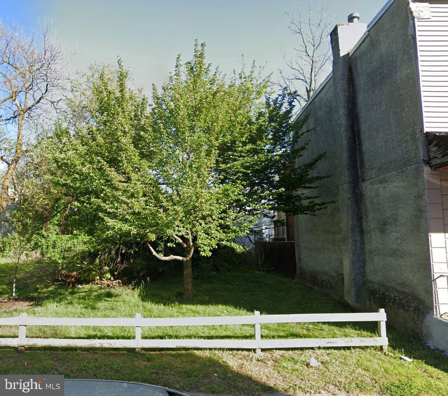 Vacant Lot for Sale!  6048 Upland Street.
Rare opportunity to own an 841 sq ft flat, buildable lot in a well-established neighborhood. Perfect for a small residential project or investment. Located on a quiet street with easy access to transit, schools, parks, and local amenities.

NOTE: The property will be sold in AS-IS condition. The buyer is responsible for U&O.