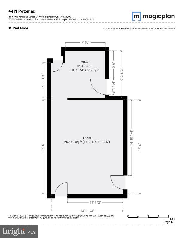 Main image without alt text