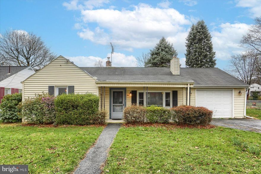 Adorable 1950's ranch home complete with arched doorways and an attached garage minutes from shopping, schools, and all major routes. Enjoy the cozy living room with a charming brick fireplace, built-in cabinets, and a large picture window that floods the space with natural light. The updated kitchen, featuring stainless steel appliances, granite countertops, and a stylish tile backsplash. The bathroom is fully updated for modern-day living and convenience. In addition to the two comfortable bedrooms, there is also an office or multi-purpose room at the back of the house with outside access to the backyard, perfect for working from home or as a hobby space. The entire house has been updated with luxury vinyl plank flooring, adding a touch of elegance and durability. Step outside to the spacious backyard, ideal for outdoor entertaining or relaxing in the fresh air. This home is a perfect blend of vintage charm and modern amenities. Don't miss out—call today for a private showing and make this delightful property your new home!