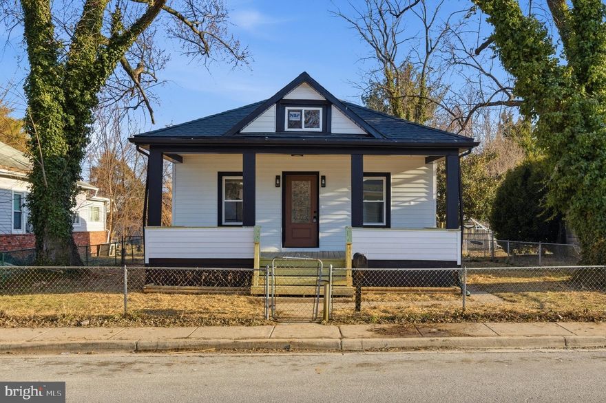Coming soon! This stunning, fully renovated four-bedroom, two and half-bath home in Northern Anne Arundel County is a must-see. Every detail has been thoughtfully updated, from top to bottom, including all major mechanical systems. The home features new vinyl siding, new architectural roof shingles, brand-new windows, and new exterior doors for enhanced curb appeal and durability. Inside, this home features numerous upgrades, including fresh paint and updated flooring throughout. The beautifully designed kitchen boasts a waterfall edge peninsula, a stylish tile backsplash, stainless steel appliances, and elegant quartz countertops. The main level offers three bedrooms and a fully renovated bath as well as a half bath in the primary room. Enter the upper level through a spiral staircase, perfect area for a kids play room, a office or extra space for guests to stay. The lower basement level includes a large bedroom and another updated bath as well as its own kitchenette, great for extended family or rental income. Major system updates include a new HVAC system, new electrical, new plumbing, new roof, new windows, newer siding, basement waterproof, new appliances, new flooring, new doors and quartz countertop in the kitchen. The property provides ample on-street parking, and room to add a driveway in the back alley.  The expansive, fully fenced backyard offers plenty of space for outdoor entertainment and family gatherings. Don't miss this exceptional opportunity—schedule your showing today!