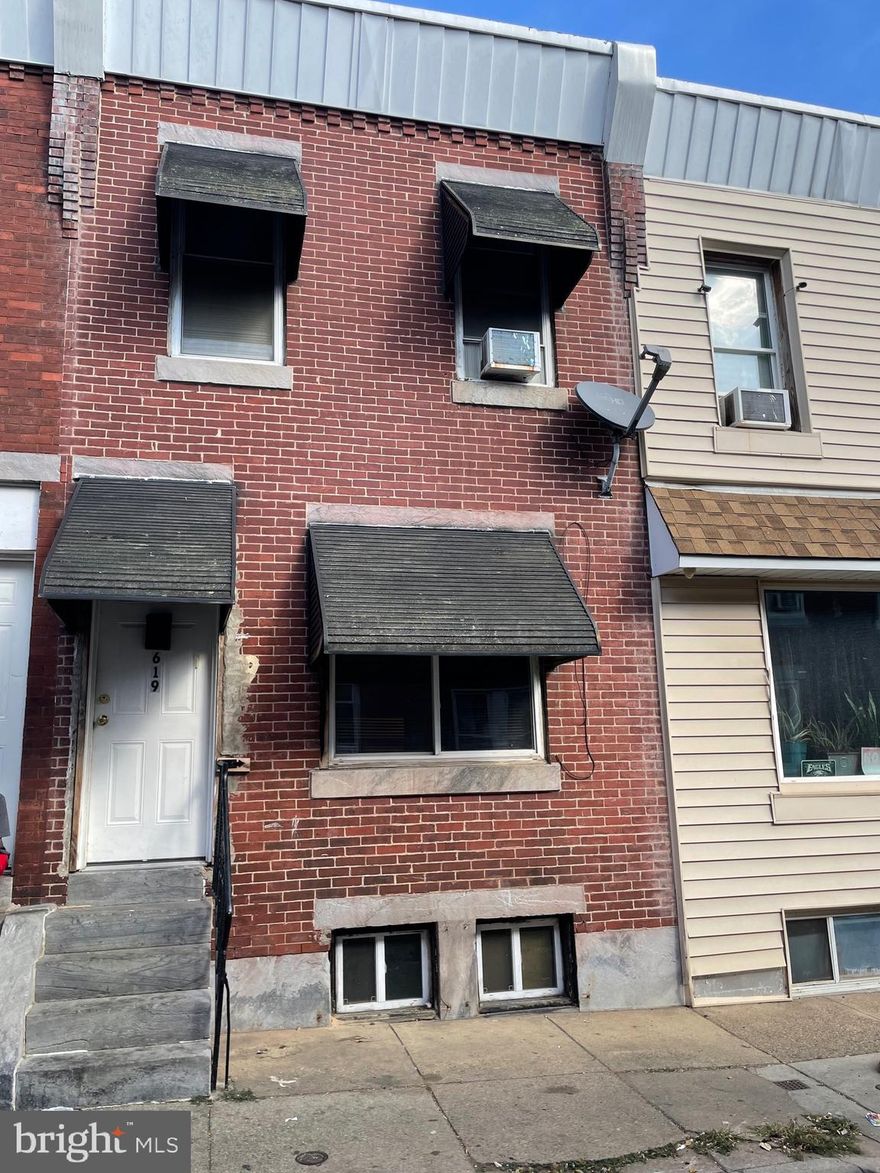 PRICE Drop Again! 8k! Yes AGAIN! Lets make a deal. Investor opportunity. Check out this 3 bed room home with good tenant(lease expire Feb 2025).  Decent condition. Everything is electric in the home.  Convenient to E. Allegheny Ave and the K & A Septa station. The home has 3 beds and bath on the 2nd flr. Basement is unfinished. There is a small yard.  This is a turnkey investment.  It will cash flow for you.  Tenant occupied.  Buyer has to accept with tenant.