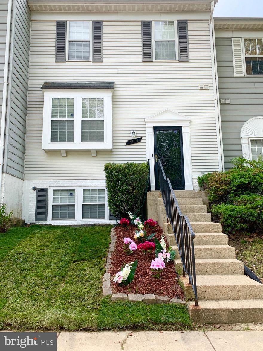 Back on the market with a New Roof and NEW HVAC! This is the ONE! 4 bedrooms and 2.5 bath townhome ready for its new owner(s)! Home is located in a very quiet neighborhood. Owner has done an amazing job maintaining this home. Home includes an updated eat in kitchen and half bath on the main level. Fully finished basement with 4th bedroom and a full bath with glassed standing shower! Walk out backyard for great entertaining and storage! Storage shed can be left or removed at buyers request. Contact Gladys Gales today to schedule your tour!! IT WONT LAST LONG!