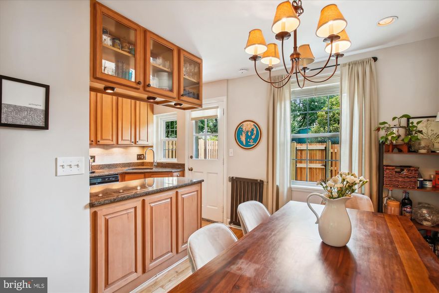 Beautiful 2 bedroom, 2 bathroom Clarendon II townhome nestled in Fairlington Villages! This home is tucked away at the end of a quiet cul-de-sac. The light-filled main level features gleaming hardwood floors, updated windows, & neutral paint throughout! The updated, partially open, kitchen features designer wood cabinetry, updated stone countertops, tile backsplash, tile flooring, & stainless steel appliances - including a newer refrigerator (2022), a newer stove (2023), a newer microwave (2023). Access to the spacious, fully fenced-in rear patio & the separate dining area, with recessed lighting, completes this level.
The upper level includes a spacious primary bedroom with a large walk-in closet. The second bedroom features a nice-sized closet & a ceiling fan. A full bathroom with black accents, tile flooring, & a sparkling white shower complete this level.

The lower level is accented with wood-look tile flooring and recessed lighting throughout the recreation room and bonus room - commonly used for guests or a home office. A full bathroom with tile flooring, a white tiled corner shower, & a laundry nook with a newer full-sized washer & dryer (2022) completes this level.
Other home features include a floored attic. Fairlington Villages amenities include six pools, lighted tennis courts, tot lots, walking paths, & more! Great location near I-395 and the shops & restaurants at Shirlington Village, Baileys Crossroads, Del Ray, & Old Town!