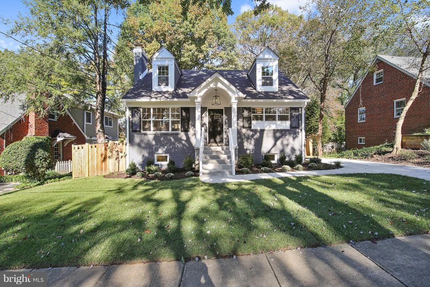 Reduced to an amazing price for this Gorgeous House! Welcome to this Fabulous Cape Cod in the sought after neighborhood of Martins Addition to Chevy Chase View.
