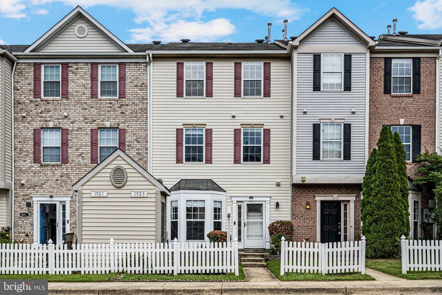 Welcome to 1923 Camelia Court in Odenton, MD! This modern 3-bedroom, 2.5-bathroom home offers a top-level owner's suite with a luxurious soaking tub, drenched in natural light. The open floor plan features a modern kitchen with stainless steel appliances and a dishwasher, complemented by natural hardwood floors throughout. With a separate laundry room on the second level, convenience is key. The home boasts 1572 square feet of living space and includes essential amenities such as a washer, dryer, air conditioning, and security. Assigned parking adds to the ease of living. Located near Fort Meade Military base, this property offers both comfort and convenience. Don't miss the chance to make this your new home!
