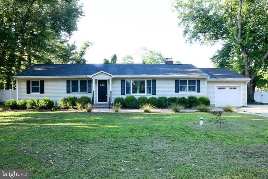 Welcome home to this 4 bedroom all one level home in a great community in Hollywood.  For starters the HVAC  System along with a Brand new Mini Split in the Owners suite.   Main living space has been merged widely to create an open concept floorplan between the kitchen, the eat in space, the dining room and the living room: It is sure to IMPRESS you. This home now boast's two owner suite area's on 4th bedroom to be a very large suite with private walk out via French Doors to the backyard. The original Master bedroom setup is also nothing to skim past; great updated bathroom & good size bedroom. Freshly painted in most areas, original hardwood flooring and the Large Kitchen welcomes you abundantly. The hand built island is also yours for keeps and provides all the EXTRA kitchen storage you need. Located less than a mile from two marinas, this home offers exceptional access to boating, fishing, and water recreation. 
 If you've been on the hunt for a home in Southern Maryland that has a GREAT convenient location, TONS of room in the almost 2,000 square foot layout, An exquisite fully privacy fenced lot, a great Deck space for entertaining, an attached garage featuring new garage door and opener plus ample storage... this home is calling your name. Not to mention the curb appeal with the new front porch, railings and widened sidewalk; quiet neighborhood close to waterfront homes!! Tons of great parking and best part: NO HOA!!!!