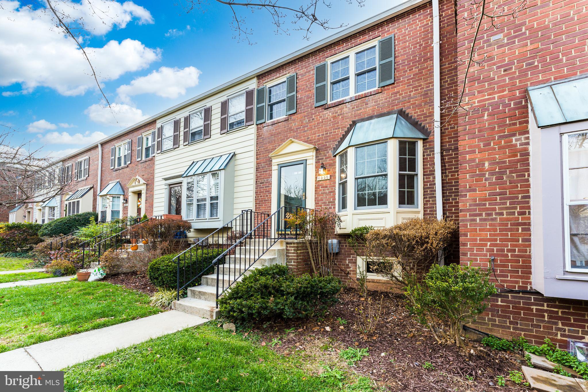 Nestled in the sought after community of Kenwood Forest, this inviting townhome is the perfect opportunity for a savvy new tenant. The spacious living area, complemented by its custom built-ins, has gleaming hardwood floors and a wood burning fireplace. Perfect for work or play; watch movies while relaxing on the couch or work at home at the built-in desk. The table space kitchen with bay window is ideal for the home chef; boasting Corian countertops and stainless steel appliances. Parklike views and plenty of natural light fill the windows in every room; this bright and airy space is the ideal place to call home. Craving some fresh air? Step out onto your own balcony; imagine sipping a refreshing drink as the sun goes down, grow your own herbs, or just sit back with a good book and relax in your own outdoor space in the heart of the city. Additional highlights of this townhouse include the two owner's suites; perfect for roommates or out of town guests. ...And of course, for hectic days when every extra second counts, a full size washer and dryer on the bedroom level will be a welcome convenience! There's a space for everything and everyone has space. Want to get outside? Walk, jog, or bike the scenic Capital Crescent Trail to the Arizona Ave Railway Bridge, play ball at Norwood Park, or join the Bethesda Community Pool. Thanks to its central location, you can enjoy all that Chevy Chase and Bethesda have to offer: walk to superb shopping, highly rated restaurants, vibrant nightlife, theaters, and more. With Downtown Bethesda just blocks away, you can grab coffee, takeout, or quickly pick up supplies for dinner at the Trader Joes. Conveniently located just 10 minutes from NIH and I-495, 20 minutes to downtown Washington DC, and a mere 12 minute walk to the Red Line Metro at Bethesda Station; this neighborhood provides easy accessibility for any commuter. Apparently you can have it all!!! Rent includes water, sewer, landscaping, snow removal, exterior maintenance, and reserved parking.