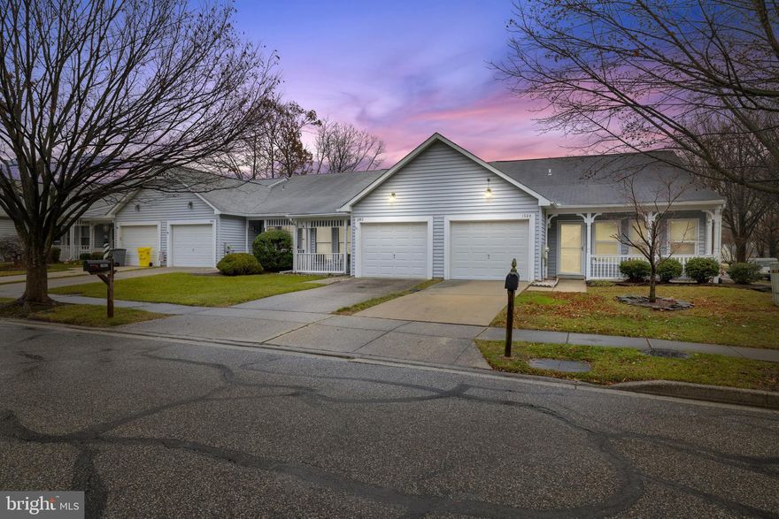 Perfect Heritage Harbour Location. Lovely end of row unit with additional daylight throughout the home. The home has been professionally painted to neutral colors, and new carpet installed. The kitchen has granite counters and Stainless Appliances. There is a spacious deck in the rear with a rectractable awning. One-time Recreation Fee of $2,075 for your community amenities. Happy Spring, come and get it!