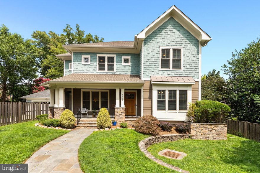 Nestled in the heart of Arlington, Virginia, this exquisite craftsman-style home offers a harmonious blend of architectural charm, modern comforts, and convenient urban living. The home is perfectly positioned just two blocks away from the W&OD trail, providing an idyllic setting for outdoor enthusiasts and nature lovers alike.
Situated a mere block away, Woodlawn Park adds to the allure of the location, with its lush lawns, mature trees, and inviting atmosphere, the park gives you a peaceful retreat just steps from your front door. It’s perfect for picnicking, playing in the sun, and for relaxing. Not to mention that the park even has a specific play area just for the kids!
Within a brief 10-minute stroll, the vibrant Ballston neighborhood unfolds, offering an array of boutiques, diverse dining options, and other attractions. The nearby Metro station provides access to the rest of Arlington and the greater Washington, D.C. area with ease.
A notable feature of this property is the spacious two-car detached garage, a coveted amenity in urban environments. This garage not only provides covered parking but also offers additional storage space and the potential for a workshop or hobby area.
Privacy and security are paramount, as the property is fully fenced, creating a secluded oasis that's perfect for both entertaining and enjoying quiet moments of solitude. Whether you're hosting a gathering or relaxing in the sauna nestled within a dedicated wellness space or savoring a morning coffee on the charming front porch, the outdoor and indoor spaces are extensions of the home's inviting interior.
This home is a true gem that encapsulates the essence of comfortable living, architectural elegance, and urban convenience.