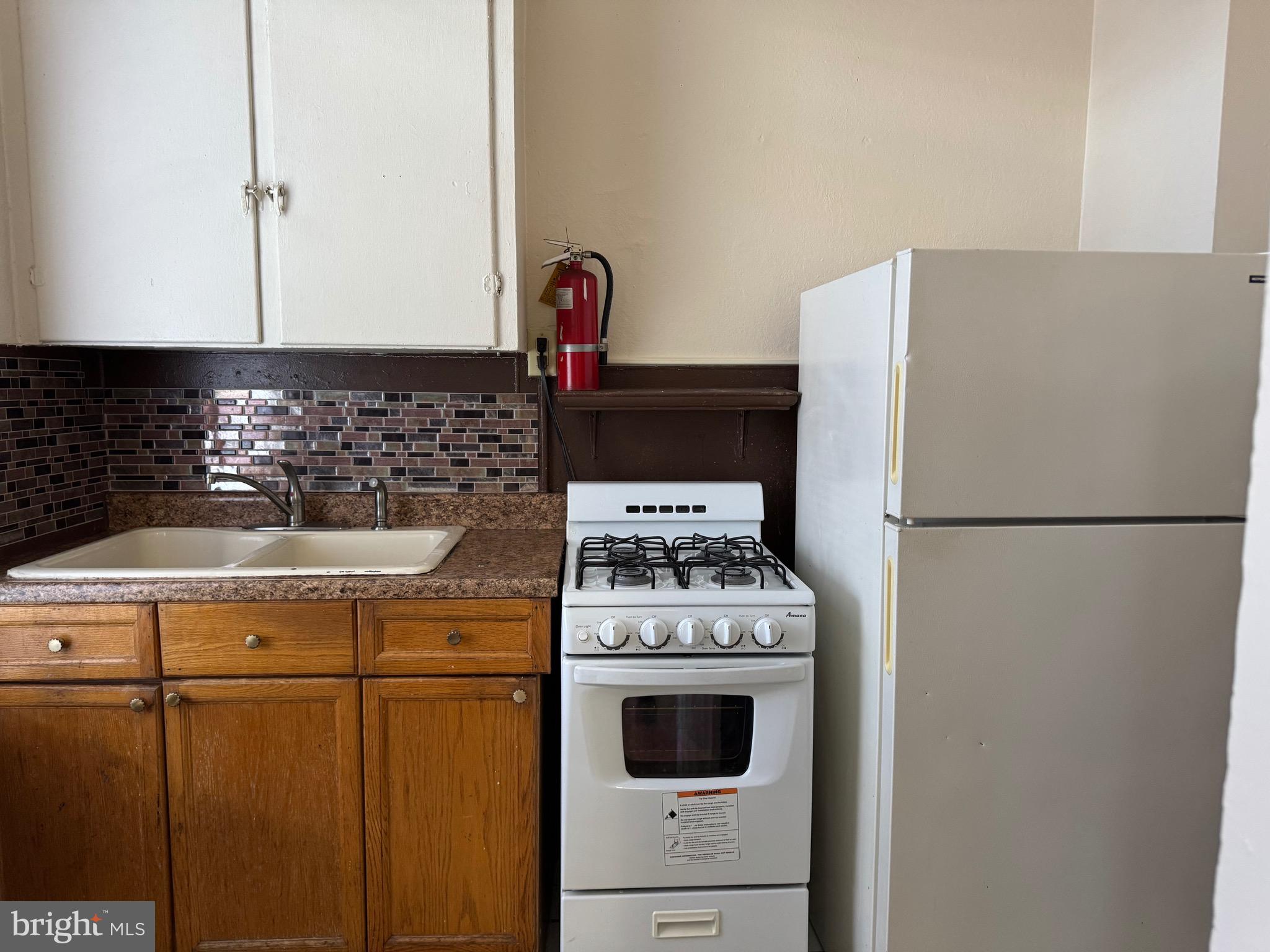 For rent is a second floor 1 bedroom 1 bath room apartment. New paint throughout! Tenants pay electric and cable. Natural gas hot water, gas stove, electric baseboards and window units for A/C. No Smoking, No Pets. Tenants must have a minimum credit score of 600 or higher to qualify. W/S/T Included