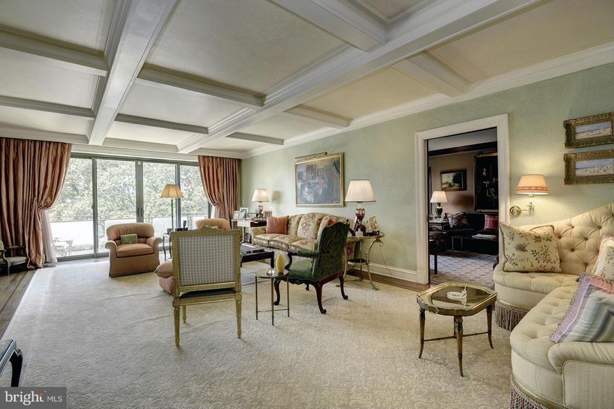 PENTHOUSE @ SOUGHT AFTER SHOREHAM WEST. Exquisite & seamless combination of two Units has created one of the most stunning 4,200SF+/- home's in the sky in DC. Dazzling embassy-sized rooms for the most formal affairs w/banquet sized Din Room & open flr pln of Liv Rm into Sitting Rm w/fpl. Extraordinary Owner Suite. Luxurious Guest Ste. 3rd Br currently library. Chefs Kit. 4 Pkg Spots.