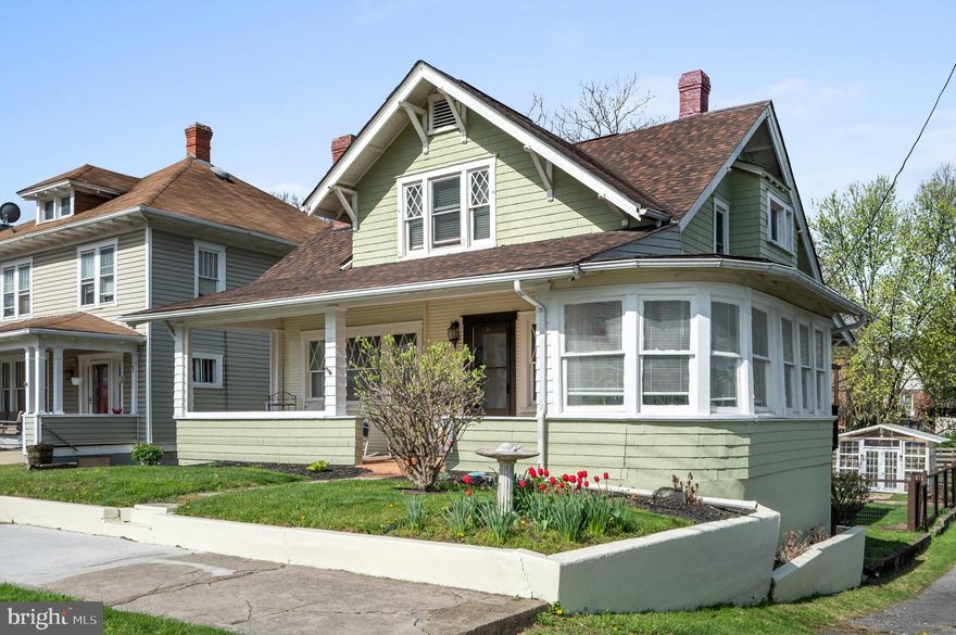 Timeless Charm Meets Modern Comfort!
Welcome to 223 S Rosemont Ave — a beautifully preserved Craftsman-style home built in 1925, where original character meets thoughtful updates. This 3-bedroom, 1.5-bath home is filled with warmth and personality, featuring gleaming hardwood floors, classic built-ins, and rich wood beam ceilings throughout the main living areas. Enjoy cozy evenings in the inviting living room with gas fireplace and pocket doors, host dinners in the elegant formal dining room, and cook with ease in the kitchen complete with a farmhouse sink. The sunroom and covered front porch offer perfect spots to relax, while the deck and fenced-in yard make entertaining a breeze. Convenience abounds with main-level laundry, and peace of mind comes with upgrades including HVAC and hot water heater. A true blend of historic elegance and modern functionality — don’t miss your chance to own this captivating home!  All sizes are approximate.