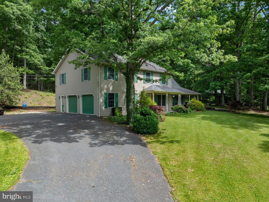 Tucked away on just over 2 private acres, this spacious 5-bedroom, 2-bath home offers the perfect blend of comfort, updates, and room to grow. With over 2,600 square feet of living space, there’s plenty of room for everyday living, entertaining, or multi-generational needs. Enjoy peace of mind with major updates already completed, including newer HVAC, newer water heater, newer appliances, and a brand-new water treatment system. A detached garage provides additional storage, workshop space, or parking flexibility. Conveniently connected to public sewer while still offering the privacy and space you’ve been searching for. Don’t miss this rare opportunity to enjoy country-style living with modern conveniences.