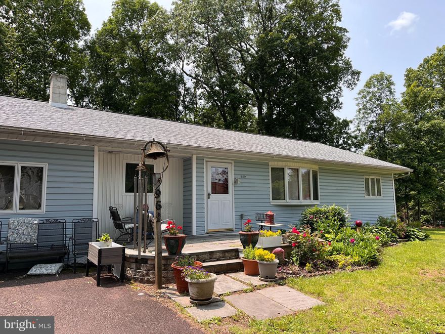 Enjoy Easy One-Floor Living Just Minutes from Skippack!

Welcome to this charming 3-bedroom, 2-bath ranch-style home located less than 2 miles from the heart of Skippack Village. Offering the ease of one-floor living, this well-maintained property sits on over 1 acre of beautiful land, providing both space and convenience.

Inside, you'll find a spacious kitchen and dining area—perfect for hosting holiday gatherings and entertaining guests. The main level features two distinct living spaces: a bright and inviting living room at the front of the home, and a cozy den for more relaxed evenings. Hardwood floors lie beneath the rugs throughout the main living areas, offering potential for added value and beauty.

Downstairs, the partially finished basement offers incredible bonus space. One side houses utilities and ample storage, while the other side boasts two separate areas—a comfortable living area with a dry bar and a TV nook ideal for sports nights or gaming.

With its thoughtful layout, flexible living spaces, and prime location near all that Skippack has to offer, this home is a rare find. Don’t miss your chance to make it yours!