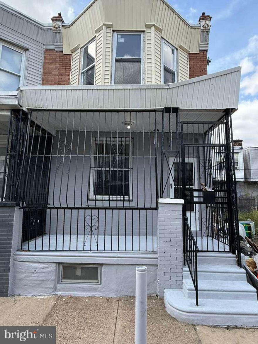 Welcome to 334 crystal St, a charming and affordable Philadelphia row home ready for its new owner! This freshly painted two  bedrooms , one bath property offers a comfortable layout and great potential for both homeowners and investors. Step inside to find a bright living space with neutral tones, perfect for adding your personal touch. The kitchen provides plenty of room for meal  prep and everyday dining. Upstairs you will find two nicely sized bedrooms and a full bathroom. The home also features a covered front porch idea for relaxing and enjoying the neighborhood. With its convenient location close to shopping , schools public transportation, and major routes, this move-in ready property is an excellent choice for a first-time buyer or anyone looking to expand their rental portfolio. Don't miss the opportunity to own a well-maintained home at affordable price. Schedule your showing today!!!!