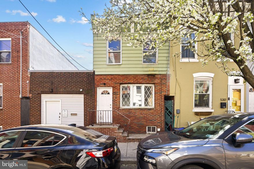 Fantastic opportunity in one of South Philadelphia’s fastest-growing neighborhoods! Located in the highly desirable Dickinson Narrows section of South Philly, 528 Dudley Street offers exceptional potential for investors, developers, or homebuyers looking to renovate and customize their dream home. This property features a versatile layout with two separate living spaces on the first floor, offering the opportunity to create a sought-after open-concept living, dining, and kitchen design that today’s buyers love. The rear kitchen footprint provides an excellent foundation for a modern renovation. Upstairs, the home offers a unique and flexible floor plan with three rooms and one full bathroom, including a spacious primary bedroom at the front of the home and a rear bedroom with a walk-through bonus room—perfect for a home office, nursery, oversized closet, dressing room, or expanded bedroom suite. Outside, enjoy a private rear patio, ideal for creating your own outdoor oasis, entertaining space, or urban garden. The basement offers good ceiling height, providing excellent storage and potential for future finished living space. A major value-add: the roof was updated and well maintained in 2024, offering added peace of mind for future ownership. Situated in a prime South Philadelphia location, this home is just minutes from the best of Passyunk Square, Pennsport, and East Passyunk Avenue, known for award-winning restaurants, neighborhood cafés, boutique shopping, and vibrant nightlife. Convenient access to public transportation, I-95, I-76, Center City, the sports stadium district, and major shopping corridors makes this location incredibly desirable for both owner-occupants and investors. With strong upside potential, an unbeatable location, and endless possibilities for customization, 528 Dudley Street is a rare opportunity in the heart of South Philadelphia.