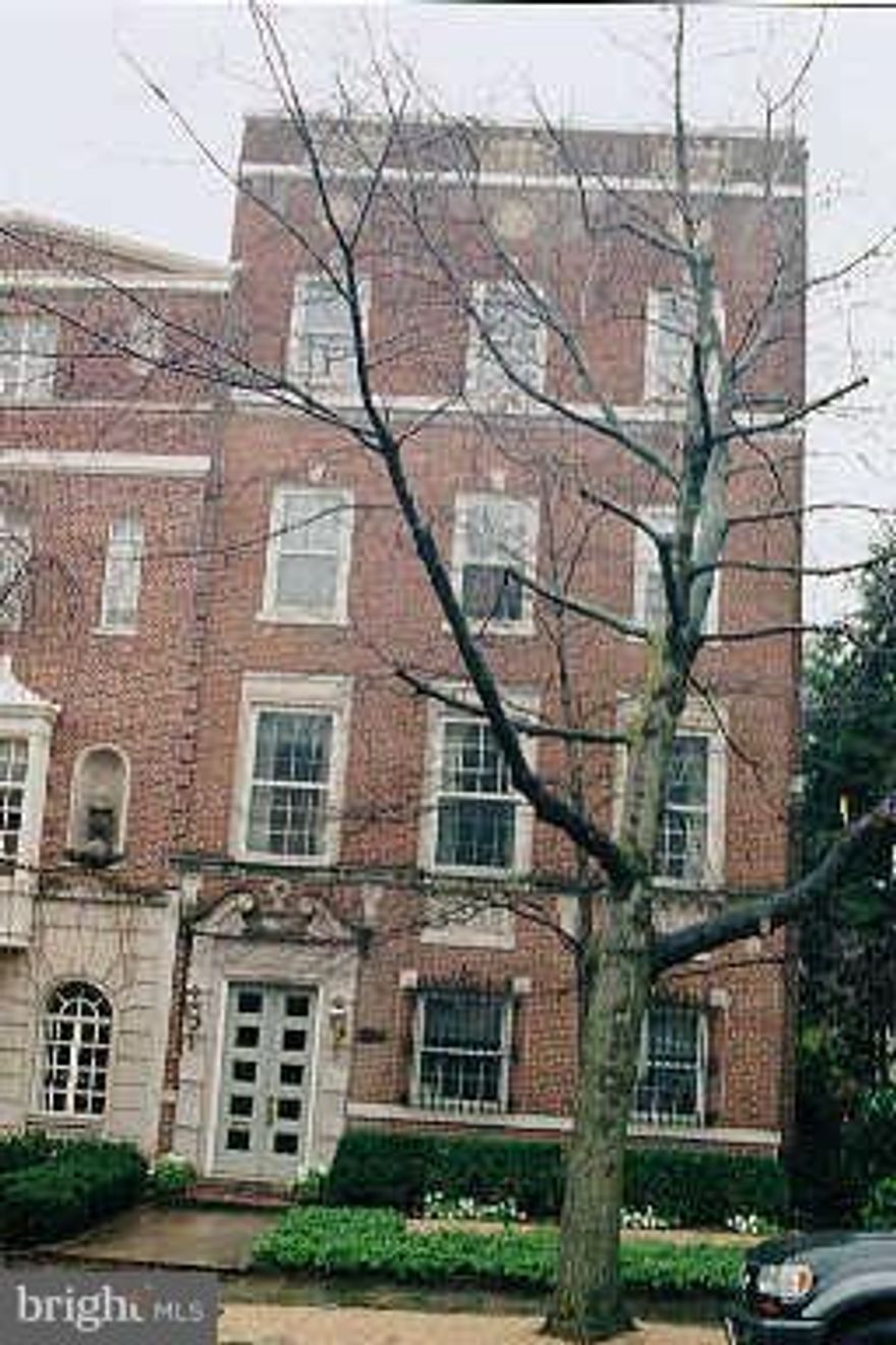 Wonderful 5200+ square foot semi-detached 1927 Kalorama Townhome.  Restored, renovated and beautifully maintained.  Koi pond, 2 car garage parking. Entered for comp purposes only.