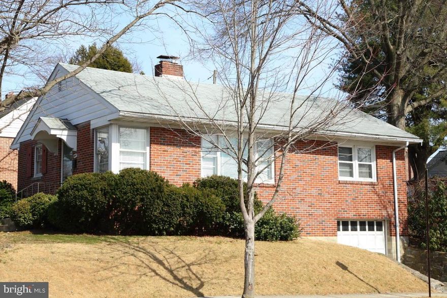 Brick ranch on corner lot with 1-car garage.  Gas heat, central air and lots of natural light.  This is an estate and the property is being sold as-is.  Great opportunity to build equity at this price.