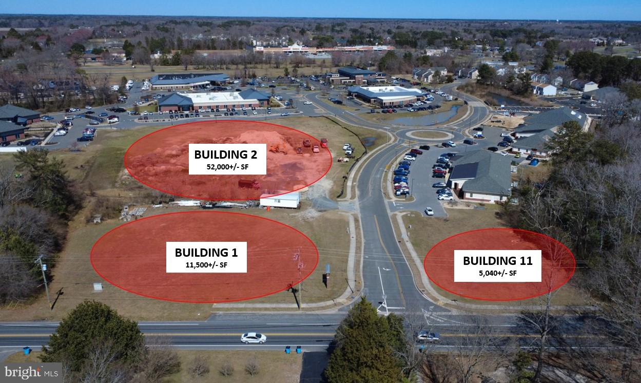 Building #1 is a Build to Suit 11,500+/- SF medical professional building. Options range from a 5,040+/- SF building, a 11,500+/- SF building, and a 52,000+/- SF building with a minimum of 2,500 SF. Over 68,000+ SF of build-to-suit professional/medical office space in 3 lots/buildings available for sale and/or lease within Woodbrooke in Salisbury, MD. The Woodbrooke campus offers great visibility with easy access to Routes 50 & 13 and the Bypass. Join Tidal Health, Peninsula Orthopedic Associates, Chesapeake Healthcare, Peninsula Imaging & more! Starting at $350 PSF and also available for lease starting at $25 PSF.