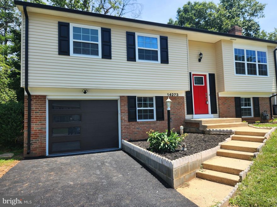 beautifully remodeled waiting for the  new lucky owner,  Great Location on a Cul -the -sac  street. Open floor plan , hardwood floors on main level, stainless steel appliances in the open concept kitchen, new cabinets, ceramic floor ,exquisite quartz countertops , glass backsplash , built in water filter in sink's  faucet  for drinking water.
  New bathrooms , Built in Vanity in Master Bedroom ,new floors in basement, cozy family room with a  wood burning fireplace , car garage with access to basement, washer & dryer . A/C  & heating unit  system  2001, brand new  roof, newer windows ,
Walk out from kitchen  to a covered deck , walk down to second tier on bottom for summer barbeques, and ample fenced /enclosed backyard , and much much more .