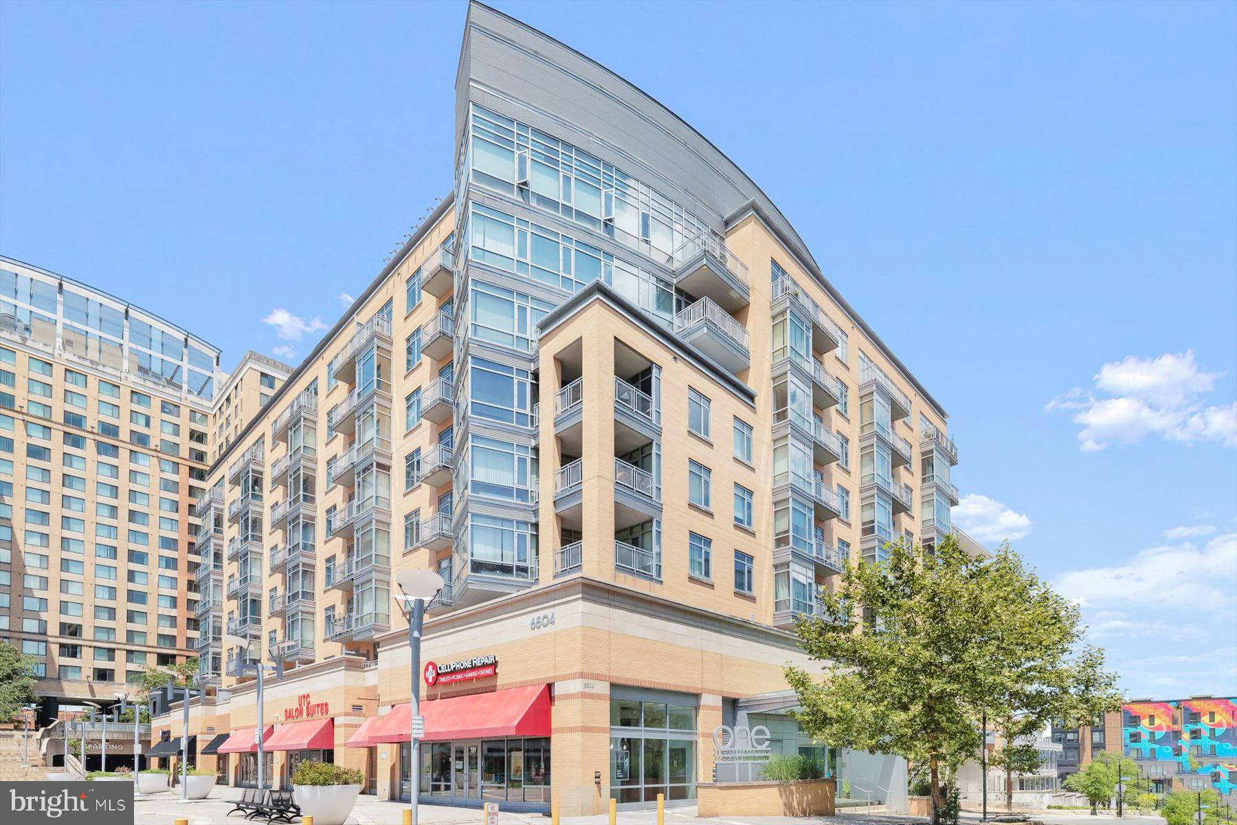 Absolutely stunning and breathtaking corner unit condo located at the finest and vibrant heart of Hyattsville. A large private patio provides a serene retreat where you enjoy your morning coffee or favorite after work drink on your own private patio. Discover the open floor plan that seamlessly connects kitchen, living room and dining area with large windows for loads of light - feels bright, airy and incredibly modern. The kitchen is a chef's delight with stainless steel appliances, cherry cabinets and elegant granite countertops. The primary bedroom features a spacious walk-in closet and an ensuite bath. The second bedroom also has a large window with view to your private patio, a large closet and is adjacent to the second bath. In- unit washer and dryer is a major plus. Fantastic building amenities includes secured access, state-of-the-art-fitness center, billiards and a TV lounge, party room and large outside spaces for entertaining. Conveniently located steps from Green Line Metro Hyattsville Crossing, LA Fitness, Starbucks and Whole Foods and a quick access to major freeways and quick commute to downtown DC, UMD and College Park. Don't miss the opportunity to make this your home sweet home!