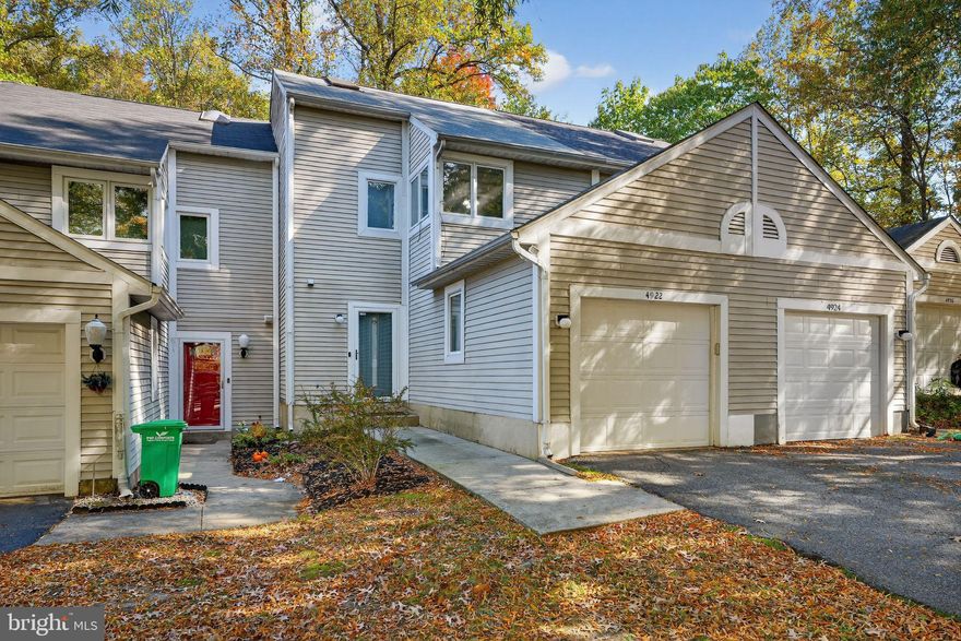 Priced to sell. This one won't be around long. Welcome to this well-maintained 2-level townhome in Oxon Hill, Maryland! This charming 2-bedroom home offers comfortable living with an attached garage and driveway for easy off-street parking. The main level features a large open living area, a well-appointed kitchen with plenty of cabinet space, and a powder room. Upstairs, you’ll find two spacious bedrooms and a full bath. Enjoy the convenience of in-home laundry, ample storage, and a great location close to shopping, dining, and major commuter routes—including easy access to National Harbor and Washington, D.C.