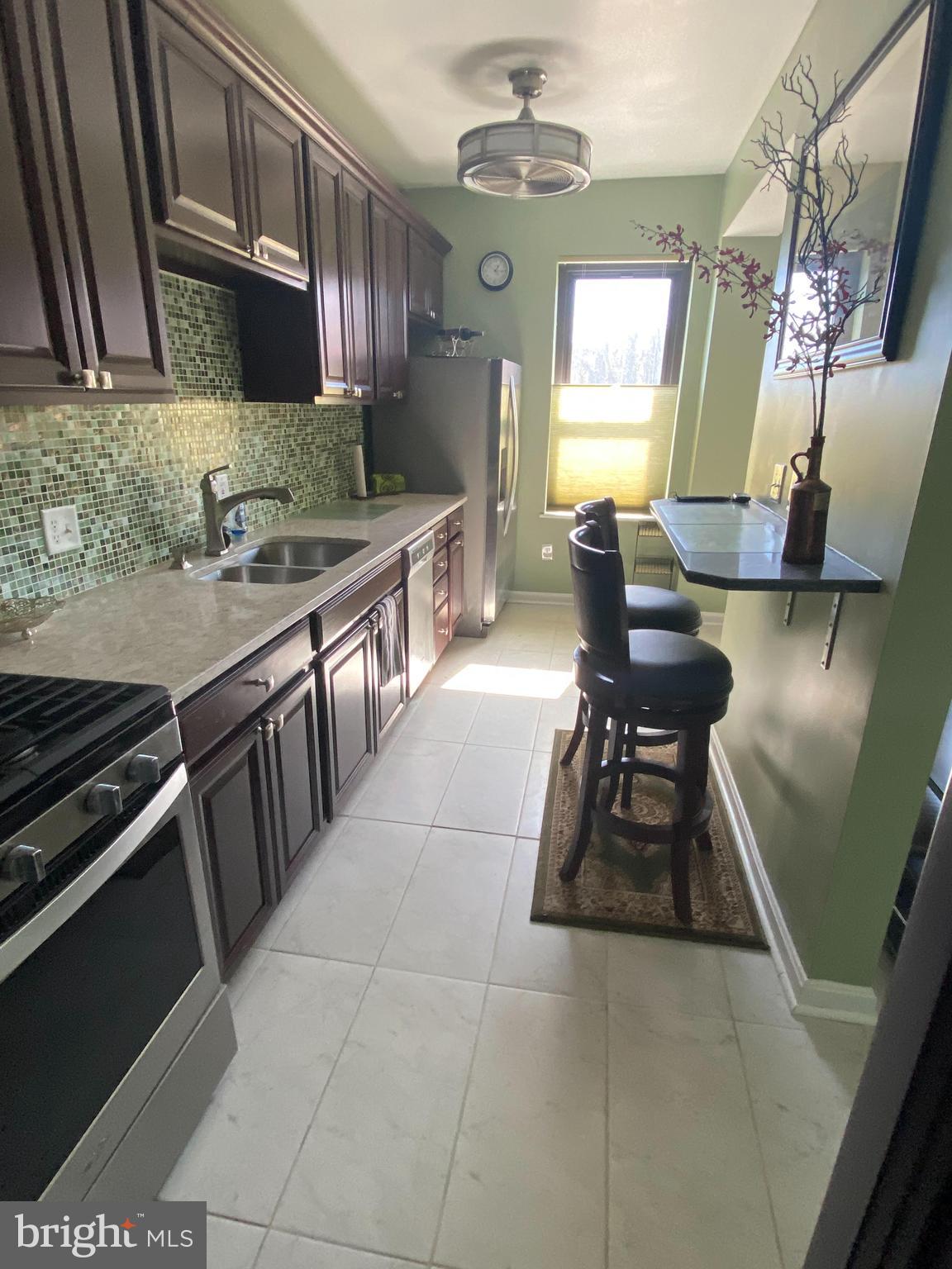This Beautifully Renovated Studio in Historic Mt Vernon Completely Renovated in 2017 with Great Attention to Details. This unit offers a Gourmet Kitchen with Cherrywood Cabinets, Quartz Counters, Tile Backsplash, Stainless Steel Appliances, Breakfast Bar and New Tile Floor Throughout the Unit, Living Room with Ceiling Fan, New Bathroom with Tile Shower, Hideaway Bed with Large Wardrobe. New Wall HVAC with Remote and New Energy Efficient Windows. The Large Rooftop Terrace with Stunning City Views, is Perfect for An Evening Cocktail or Entertaining Friends. This Building Also Offers a Secure Main Entrance with 24/7 Staffed Front Desk, Elevator, Community Laundry Facility. Garage for a Monthly Fee, Street Parking, and Alternate Monthly Parking is Available Close By. Located in the Heart of Mount Vernon Close to Restaurants, Shops, The Walters Art Museum, Centerstage, Washington Monument and All that Mount Vernon and City Living Has to Offer! Offering 3, 6, 12 & 24 month lease options and furnished options. Ask about our leasing options.