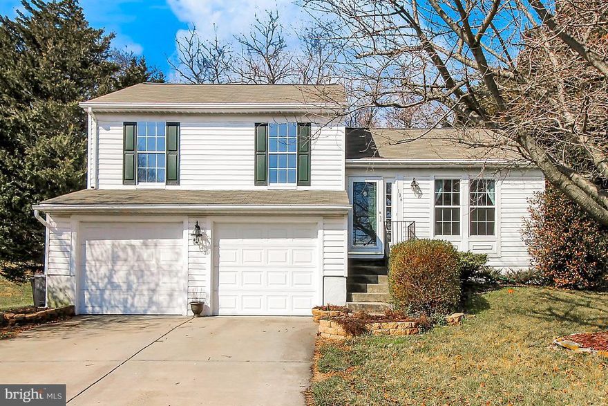 You'll love this spacious 3-level split featuring 2-car garage, deck, and large private rear yard...perfect for outdoor entertaining!!  Inside are on-trend paint colors, light fixtures, carpeting, wide plank flooring, sunny kitchen, and bath updates too!!  Roof, HVAC & HWH all new since 2013.  Flue for wood/pellet/gas stove in family rm.  NO MORE SHOWINGS...CONTRACT BEING SIGNED TODAY!!!