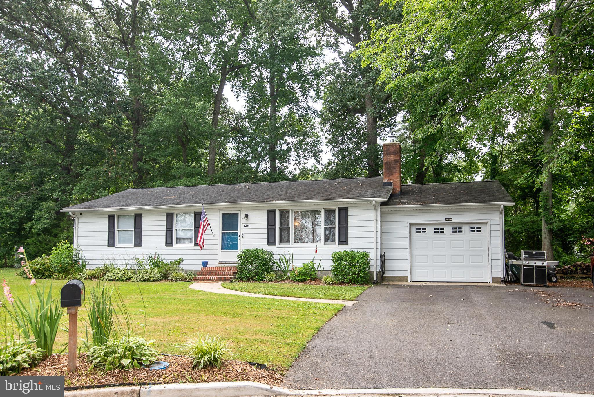 Tucked away on a cul-de-sac and just a mile from downtown Easton is this three-bedroom, two full bath, ranch-style home on a large lot. The interior offers comfortable living spaces with vinyl plank flooring in the ample sized kitchen with table space and living room complete with wood-insert fireplace adding warmth and comfort to the space. The primary bedroom has a large closet and en-suite bath. With an attached one-car garage and easy access to town amenities, this property is a practical choice for those seeking simplicity and proximity.