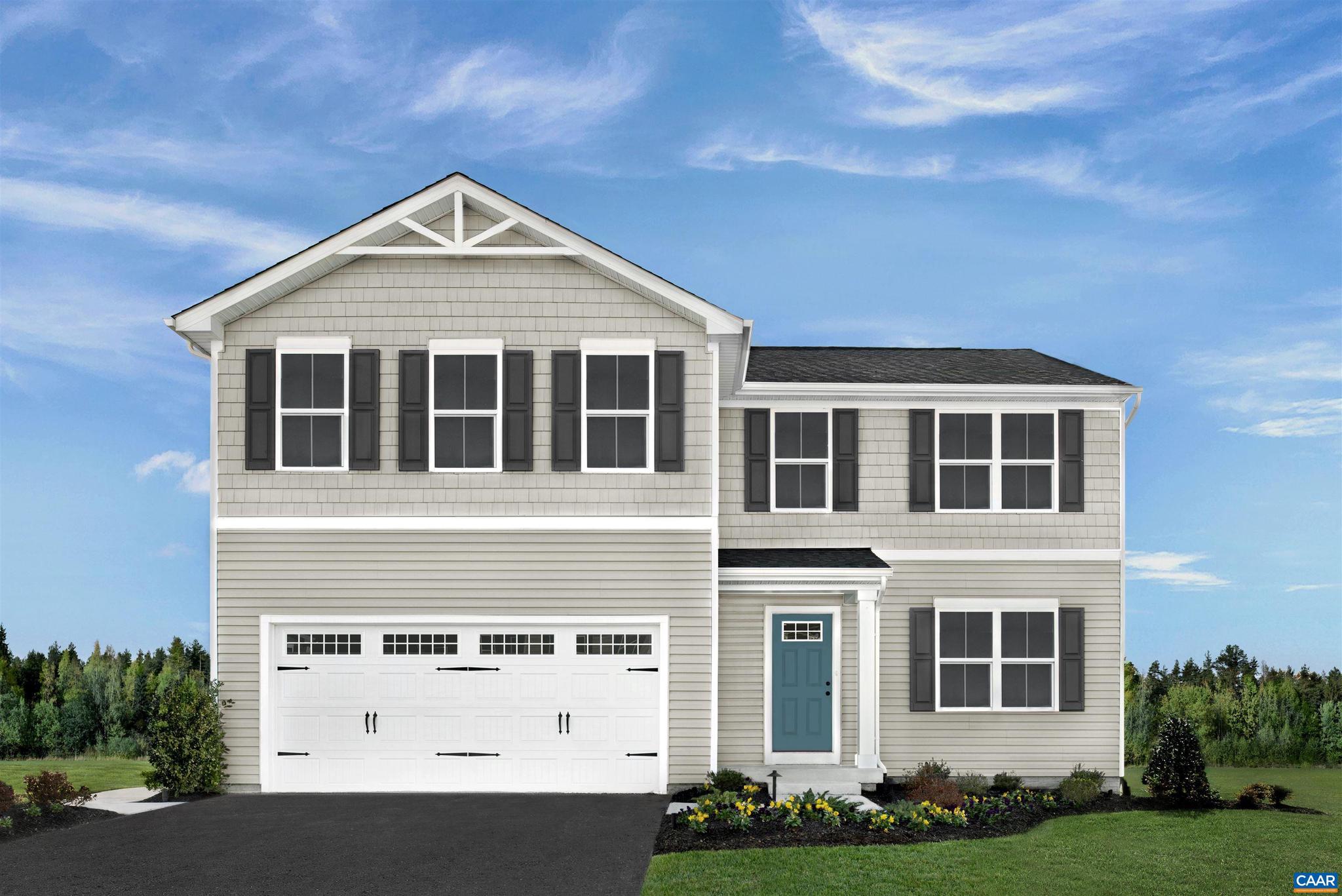 Creekside 2-Story Single Family Homes, Greene County?s NEWEST amenity filled community featuring 2 pools, clubhouse with fitness center, playground, pickleball, walking trails and much more! Located north of Charlottesville on 29, set in a peaceful setting with beautiful mountain views. This Elder Floorplan is available for a December delivery. Featuring 5 bedrooms, 2.5 baths and a 2 car garage. An open concept design with a spacious owners suite with private bath & walk-in closet. Enjoy a gourmet kitchen with maple cabinetry, spacious kitchen, granite counters and stainless steel appliances. As well as 3 guest rooms, secondary bath with dual vanities and a bedroom level laundry room with washer/dryer included. PLUS, take advantage of $20,000 in additional savings to be used towards closing costs or securing your lowest possible payment. Every new home in Creekside is tested, inspected and HERS scored by a third-party energy consultant and a third-party inspector.,Granite Counter,Painted Cabinets