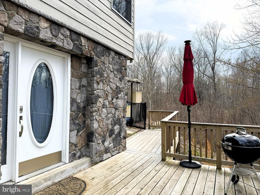 This bright and airy lower level apartment offers a spacious one bedroom, one bath layout with plenty of natural light.  Enjoy a private deck overlooking a beautiful wooded lot, perfect for relaxing in a peaceful setting.  With an open design and charming details, this inviting apartment provides comfort while remaining conveniently located in Northern Calvert county.  Don't miss out on this wonderful living space! Pets are case by case with a monthly pet fee of $50.00 per pet.