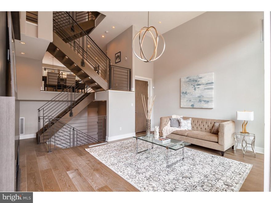 Kater Court Townhomes. Stunning NEW Construction homes with ELEVATORS, 2-CAR Garages, (5) outdoor spaces and 4000 square feet of living space! Visit our model home. Kater Court boasts 4 bedrooms plus two dens, 3.5 bathrooms and amazing custom finishes throughout. There are 6 foot long and 8 inch wide hardwood flooring planks throughout, 9-15ft ceiling heights, interior iron railing system, double roof deck! large deck off of kitchen, 8ft doors throughout, amazing natural light and custom California closets. Gorgeous European kitchen boasts cabinets imported from Spain, Wolf, Subzero, Miele and Viking appliances, rare stone countertops and designer fixtures. Finished basement, fireplace, spa-like bathrooms, 8ft windows, amazing city views, green roof, 10 year tax abatement, Smart Home system... the list doesn't end! This city home sits in a development in the heart of Center City, one block from Avenue of the Arts, and convenient to everything the city has to offer! Only one left on Bainbridge Street! prices will be increasing....