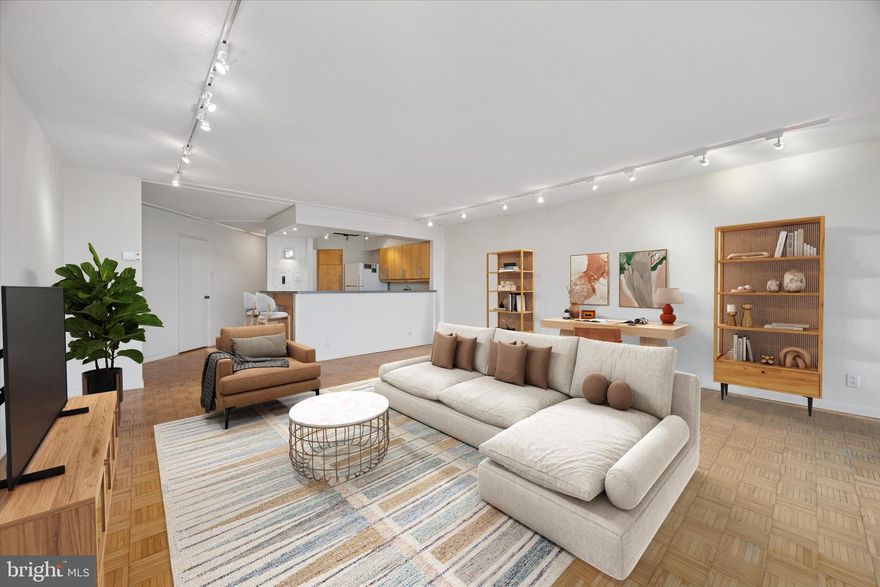 Welcome to your dream urban oasis at the distinguished Philadelphian on the prestigious Pennsylvania Avenue. Immerse yourself into a world where convenience meets luxury, and every day feels like a staycation. This stunning, light-filled one-bedroom condo offers not just a home, but a lifestyle coveted by many yet experienced by few.
 
As you enter, be captivated by the sweeping panoramic views of the city that greet you through walls of windows. setting a magnificent backdrop to your every day. The spacious great room effortlessly flows from living to dining areas, tailored for relaxation and hosting, and extends out to a private terrace. Here, morning coffees become a serene ritual against tile sunrise cityscapes, and evenings beckon you to unwind under the stars.
 
Refined craftsmanship is evident in the remodeled kitchen that boasts wood cabinetry, upgraded appliances, granite countertops, and a stylish breakfast bar that opens into the living room - perfect for the inspired home chef and entertaining. The contemporary full hall bathroom, equipped with a walk-in shower featuring a glass door, mirrors the elegance found throughout the condo.
Wood floors pave the way through this generous layout that also includes a convenient in-unit laundry room with a side-by-side washer and dryer, and ample closet space to effortlessly store your world.
 
Living at The Philadelphian is a privilege, with access to an array of on-site amenities that cater to every aspect of your life. From the convenience of a restaurant, grocery store, medical offices, pharmacy, and beauty parlor at your doorstep to the luxury of indoor and outdoor pools, a fitness center, and a 24-hour doorman, every day is an opportunity to indulge. The added perk of a shuttle bus service ensures that the very best of Center City Philadelphia is never out of reach.
 
Experience the epitome of city living with a touch of tranquility and grandeur. This isn't just any condo; it's your next home.