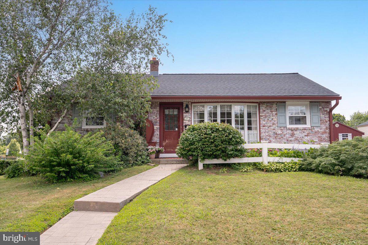 Welcome to 117 Vinsmith Avenue – A Charming Rancher Full of Character and Space! Step into this beautifully maintained 3-bedroom, 1.5-bath ranch-style home that blends classic charm with modern updates. From the moment you enter, you're greeted by a spacious open-concept living and dining room featuring elegant chair rail and crown molding, a striking accent wall with picture frame molding and fireplace, and a bay window that floods the space with natural light. The heart of the home continues into a bright, open kitchen with a skylight, ceiling fan, cherry birch cabinetry, corian countertops and convenient second entrance directly from the driveway—perfect for unloading groceries with ease. One of the standout features of this home is the family room addition, complete with built-in shelves, a charming window seat, vaulted ceilings, recessed lighting, a ceiling fan, and French doors that lead to the private back deck—ideal for entertaining or relaxing. The primary bedroom boasts custom built-in shelving and crown molding, while two additional bedrooms and a full bath complete the main level. Downstairs, enjoy a spacious finished basement with recessed lighting—perfect for a recreation room, gym, or office—along with a separate workshop area, laundry space, and a convenient half bath. Step outside to enjoy a picturesque backyard that backs up to a serene park—your own personal retreat. Located just 15 minutes from the Philadelphia Airport, major shopping centers, and only 20 minutes from the Delaware state line, this home offers both comfort and convenience. Don't miss this move-in ready gem—schedule your showing today!