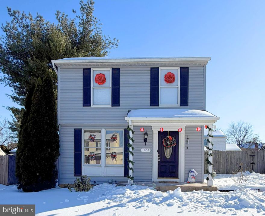 Well-maintained single-family home offering three finished levels. The main level features a kitchen with open living and dining areas. Step out to a spacious deck overlooking a large fenced backyard with two sheds. The upper level offers three bedrooms and a full bathroom. The fully finished basement includes a bonus room, ideal for a home office, guest space, gym, or playroom, along with an updated full bathroom. Major updates include roof and siding (2018) and HVAC (2019), providing added peace of mind.