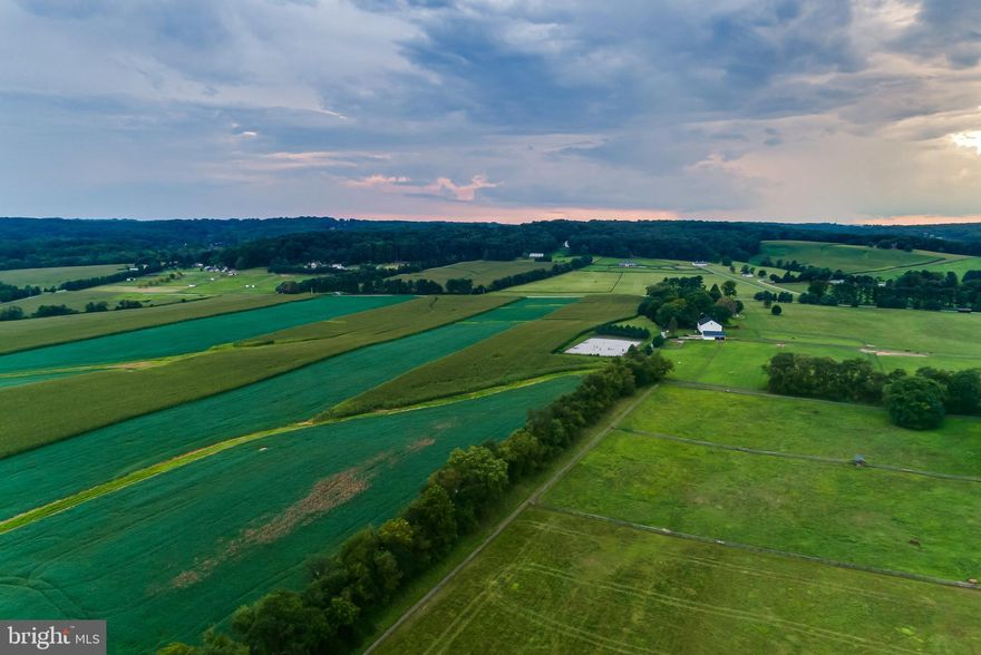 Prime Worthington Valley/Greenspring Hunt Country. Views that go on for miles. 26.5 acre estate lot with total of 2 densities.  Potential for subdivision and/or donation. Access from Longnecker as well as Butler Road. Contiguous farm sold separately. Do not enter property without appointment. Currently in crop. Subject to foxhunting easement.