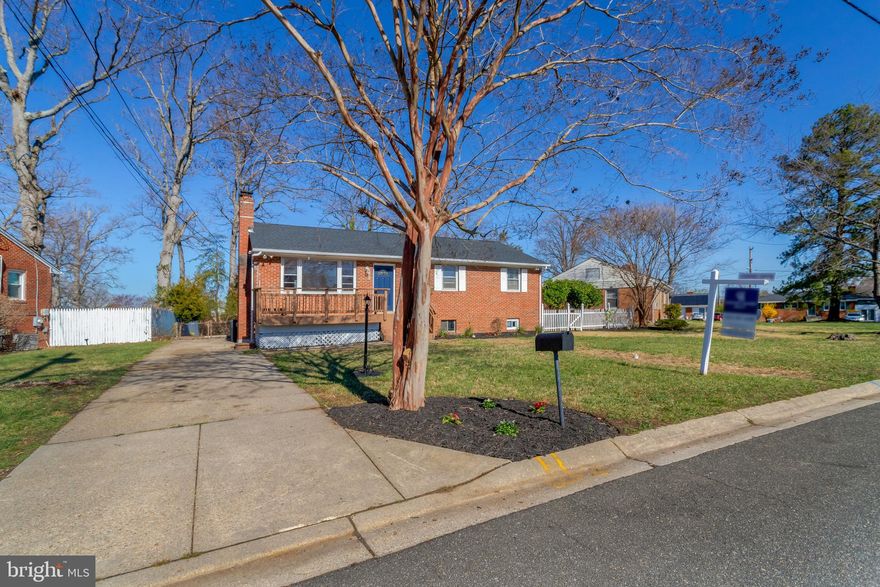Charming brick 4 bdrm 2.5 bth home in Oxon Hill is a true gem! Located on a spacious lot in a quiet, friendly neighborhood, this home offers a cozy living room with a brick fireplace, a formal dining room, and three comfortable bedrooms that includes a master with its own ensuite bath. The finished basement  has plenty of room for entertaining or extra living space, with a full bath, large bedroom, and separate entrance perfect for guests or a home office. The home also boasts a new roof, hardwood floors, plus no HOA, giving you the freedom to make this home your own. Plus, it’s less than a 10 minute drive to National Harbor, MGM Grand Casino, and Tangier Outlets, with easy access to Rt 210, I-495 and I-295.  A quick ride across the bridge to Alexandria and Crystal City with DC close by.  Home has a lot of space and a fantastic location.  Home is being sold as-is.