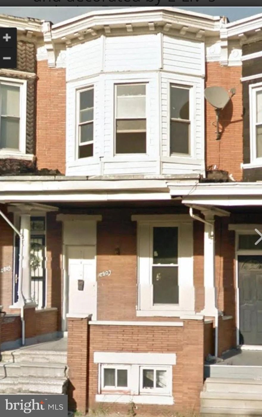 Move in ready /Turn Key 2 bed 1 bath row home. Tenant occupied and looking to stay (rooming housing) . Total monthly rent is $1400 a month. Also check out 1937 E 31st street Baltimore, MD 21218 and 1923 N Fulton Ave. Baltimore , Md 21217 . All homes come fully furnished