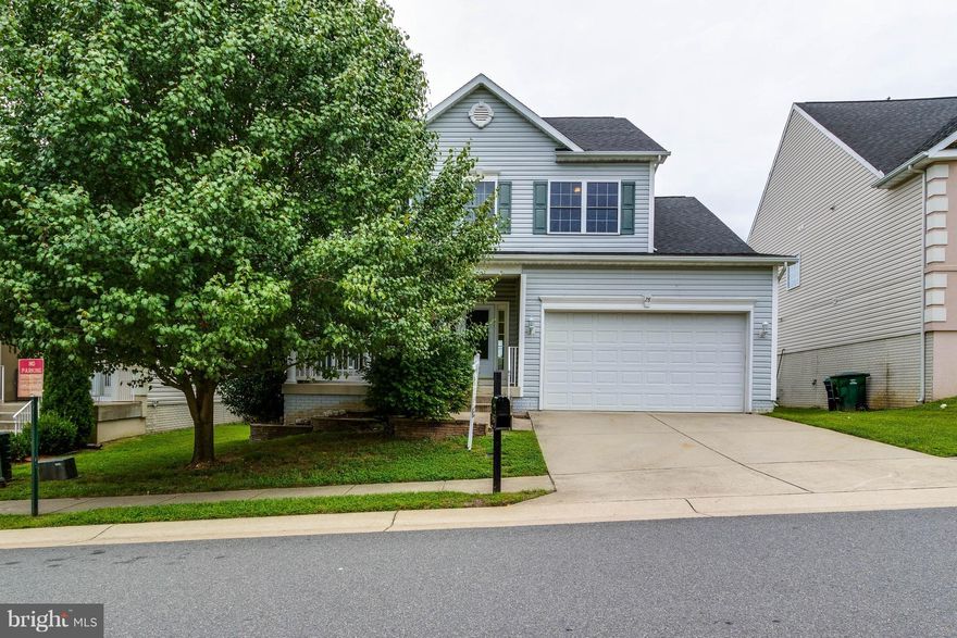 NoVA oasis! Nestled in Stafford's sought-after Widewater village. Large 5bd/3.5ba--marquee kitchen & family room.Upgraded carpet. New fridge. Newer HWH. Ample storage. Fin basement, new lux vinyl wood plank floors, bedroom, full bath--Au pair,  In-law suite? Spacious back yard, opens to green-space. 3 min walk to pool/club house. Fenced dog park/playgrounds. Also for sale!