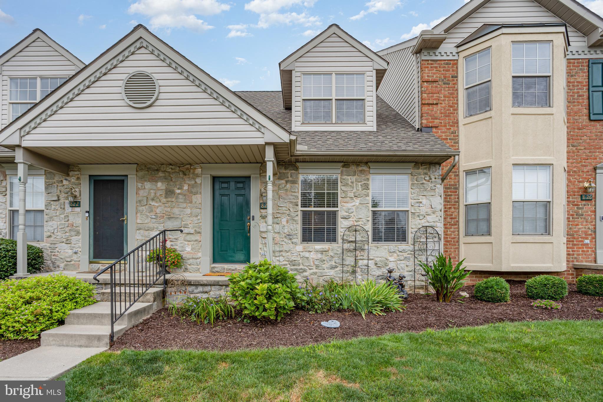 Welcome to 824 Cobblestone Lane, located in the desirable Cobblestone Court neighborhood and within the Manheim Township School District. This beautifully maintained 2-bedroom, 2-bathroom condo offers 1,200 sq. ft. of comfortable living space. Enjoy hardwood floors throughout most of the main living area, a spacious kitchen with a large island, gas range, and newer appliances—perfect for cooking and entertaining. The first-floor primary suite includes a generous walk-in closet, ensuite bathroom and convenient laundry, making single-level living easy. Step outside to your private deck to relax or grill while enjoying peaceful views of mature trees and open farmland. Upstairs, you'll find a versatile second bedroom or loft complete with a full bathroom—ideal for guests, a home office, or additional living space. The large unfinished basement offers endless potential for storage or future expansion. Ideally located near restaurants, shopping, and major highways—this move-in ready home is a must-see. Schedule your private showing today!