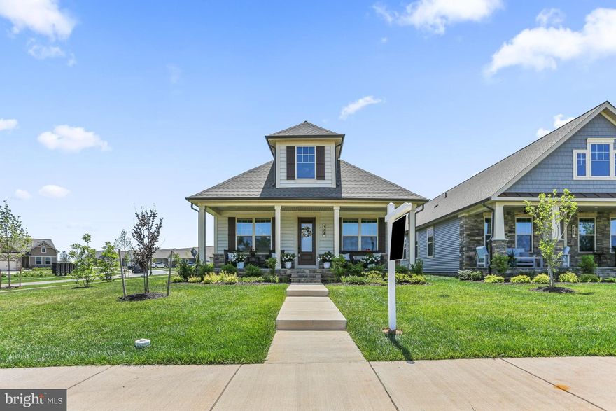 Better Than New in Bloomfields! One-Level Living with Mountain Views located on one of the Best Lots in the Neighborhood! Welcome to effortless elegance in the heart of the sought-after Bloomfields community. This beautifully upgraded Starlite model offers the charm of a cottage with the convenience of main-level living, all set against a backdrop of breathtaking mountain views and stunning sunsets enjoyed right from your front porch. Step inside to a bright and inviting great room, ideal for gathering with friends and family. The open-concept layout flows seamlessly into a gourmet kitchen and dining area, where you’ll find an oversized center island, gleaming quartz countertops, upgraded cabinetry, and premium stainless steel appliances—perfect for entertaining or everyday living. Retreat to your luxurious main-level owner’s suite, complete with a spa-inspired shower and dual vanity, and a spacious, custom walk-in closet. An additional  main-level bedroom and full bath, offer both comfort and privacy for guests. Conveniently located at the rear of the home, the attached two-car garage opens into a welcoming arrival center and laundry area to help keep everything organized. Need extra space? The finished lower level includes a large recreation room with a beautiful built in bar, a third bedroom, another full bath—perfect for guests, entertaining, hobbies, or a home theater.  And when you're not enjoying your private sanctuary, take advantage of all that Bloomfields has to offer.  It is the perfect place to make new friends, host family gatherings, and do all the things you love in one place called Home.
Located just minutes from Downtown Frederick, shopping, dining, and commuter routes, this home combines upscale living with low-maintenance convenience in a vibrant, friendly neighborhood.