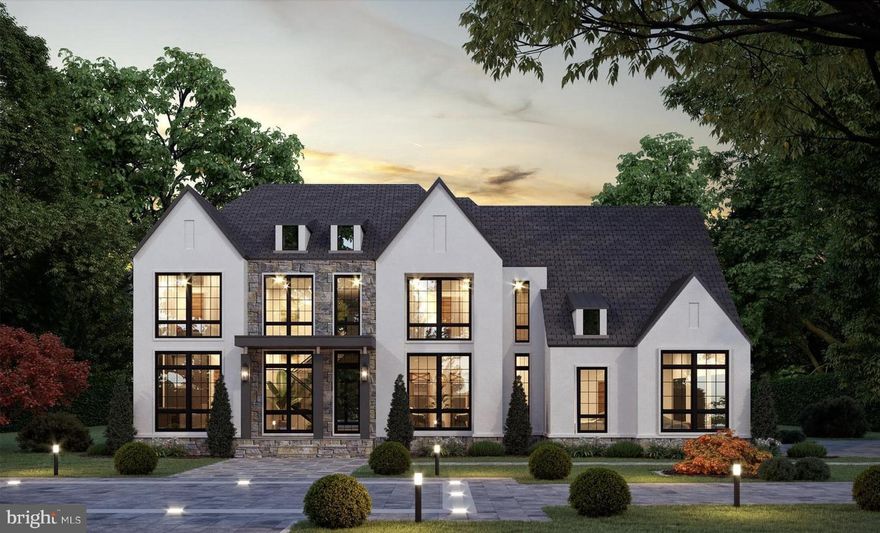 Myron Haydt, winner of the Top Pennsylvania Custom Home Builder Award, offers this custom home package for homeowners who require nothing less than extraordinary quality, design and location.
Meticulously designed, the 5700 square foot luxury home boasts a rare combination of beauty and functionality.  A massive great room includes the kitchen, with dual islands and seating for five, top- of-the- line appliances, and windowed breakfast room as part of  a sun-kissed family room with fireplace and generous built-ins.  A wall of doors from this great room opens to an elegant 32’ covered porch – perfect for elegant garden parties, barbecues or dinners al fresco.  A generously sized dining room and a study flank the 2-story foyer.   Multiple walk-in closets, butler’s pantry, full bath, a walk-in pantry and wood floors are the hallmarks of the  first floor. Two wide staircases access the second floor.  There are 4-bedroom suites and laundry.  The primary suite has a wall of windows and massive walk-in closet with island, second walk-in closet and sumptuous bath with oversized shower and a soaking tub.  This 2-acre lot is one of only two remaining lots in the award-winning neighborhood of Newport Ridge.   The land offers plenty of room for pools and sports courts, all within an easy drive to Bethlehem, Allentown, New York City, Philadelphia and New Jersey.  Adjacent is Black River Sanctuary, a preserve of 187 acres in Salisbury and Upper Saucon townships, with seven different trails, covering 3 miles,