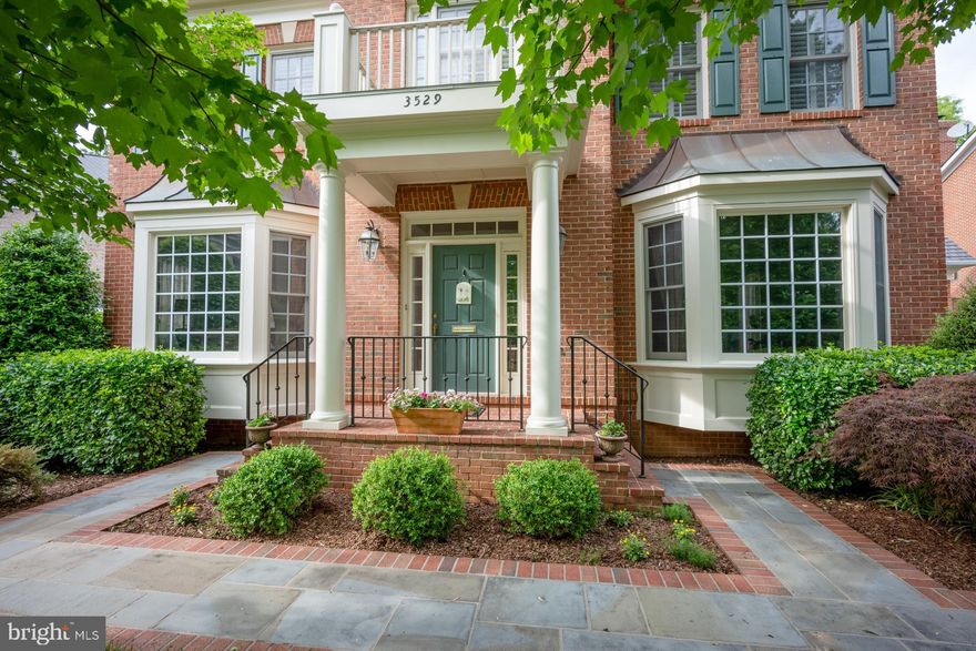 Welcome to  this custom Carr Home nestled on a quiet lighted cul-de-sac  with 6  properties, this home is one of the largest with over 6,600 square feet of  luxury finished living space on 3.5 levels  (6 beds, 5 full, 2 half baths) custom finishes and appointments throughout.  Situated on an over 10,000 sq. ft. landscaped lot and includes a custom patio, secluded hot tub, extensive hardscape, & irrigations,  lighting and plenty of flat grassy area for yard games, swing set or a playground for your 4 legged friends! Prior owners added many custom features during construction: Transom window over french doors in entry foyer, 10' tray ceilings and crown moulding throughout,  hardwood floors on the main level as well as a portion of the second floor, 4 gas fireplaces (2 double sided) custom plantation shutters through most of the house, the breakfast room has a 2 foot bump-out extension. Enjoy the spectacular screened in porch with vaulted ceiling & ceiling fan which serves as a three season room with table space and seating area. Exterior spiral stair case allows exterior access to the back yard & patio.  The expansive gourmet chef’s kitchen with upgraded custom kitchen: Wood-Mode cabinetry, pull out soft-close drawers, center island with granite bar with seating,  a breakfast room, adjacent butler’s bar w granite counter, cabinets with glass fronts & walk-in shelved pantry which provides an abundance of storage.  Need some "personal space"...tired of "open concept" floor plans... there are plenty of "escape rooms" here:  home office/den with fireplace, sun drenched living room, family room with built-ins, LL recreation room, screened in porch or relax in the hot tub! The main level has a traditional yet open floor plan...formal Living & dining rooms,  a den with French doors and extensive built-ins.  A mudroom off kitchen with cubbies and hooks is tucked away out of sight yet conveniently located next to the garage entry. The two-car garage is oversized and provides additional storage.  A spacious, centrally-located extra-wide open stairwell  to two upper and lower levels. The upper level’s bright and spacious landing leads to four generously-sized bedrooms including a luxurious owner’s suite with  two walk-in closets and a massive bathroom with two separate vanities and an enclosed water closet. A jetted jacuzzi tub with spacious surround  and oversized glass-enclosed shower. Larger front bedroom has an en suite bath, the other 2 bedrooms have a jack and jill bath with tub/shower and private water closet. LARGE hall storage closet . Second upper level is every teen's dream...a full suite with huge sitting area/ play room/ study, and bedroom with en suite bath!  Cozy niche to sit and read books, dormers with windows and high ceilings. The lower level with HUGE recreation room with gas fireplace, half bath, and french doors leading to secluded hot tub, bluestone patio, extensive hardscape as well as an exterior storage room added under the screened in porch.  Guest /Au pair suite has a private ensuite bath with tub/shower, large window and is walk out level. Exterior French doors open to a custom patio, hot tub, grilling area and manicured yard with mature trees, perennials and evergreens. Beautiful steps lead up the side of the home making out door access for entertaining and parties a breeze! From the quiet cul-de-sac location to the luxurious finishes and thoughtful design, it's evident that every detail has been carefully considered. The spacious living areas, gourmet kitchen, and multiple "escape rooms" offer plenty of options for relaxation and entertainment.Overall, it's the perfect blend of elegance, comfort, and functionality—a true retreat in the heart of the city.  Convenient to Old Town, Del Ray, Bradlee Shopping Center, D.C., Crystal City, 395, 495 and National/Reagan Airport.